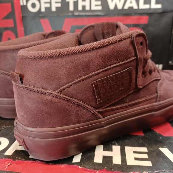 VANS Men’s 8/Women's 9.5 Skate Half Cab Mono Chocolate VN0A5FCDCHC - Picture 3 of 12